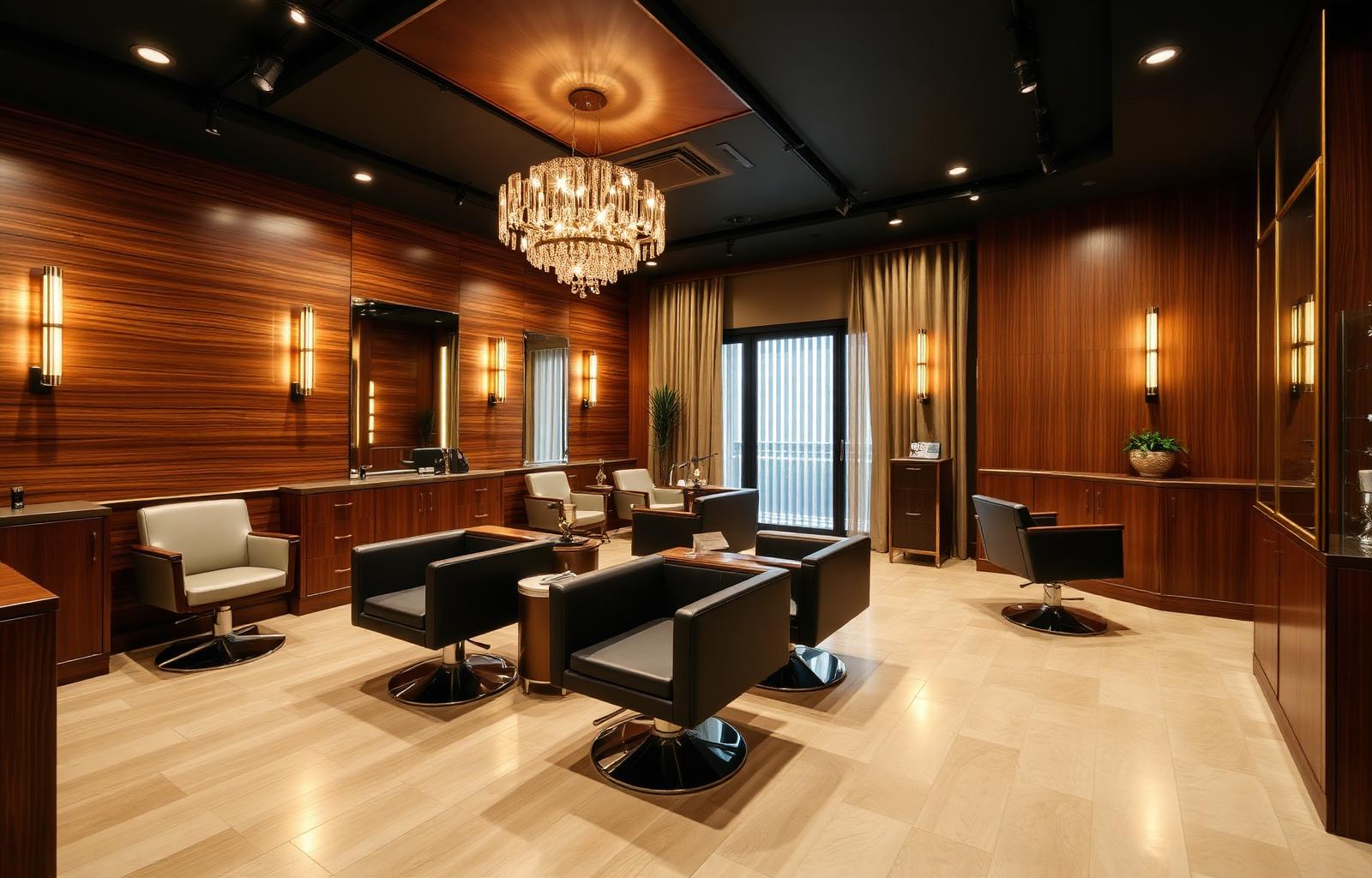 Modern hair replacement studio