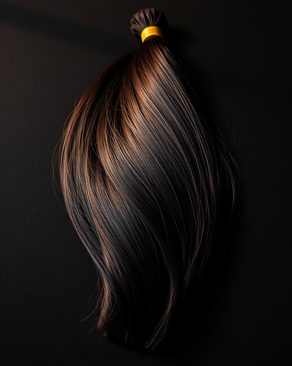 Before and after non-surgical hair replacement transformation